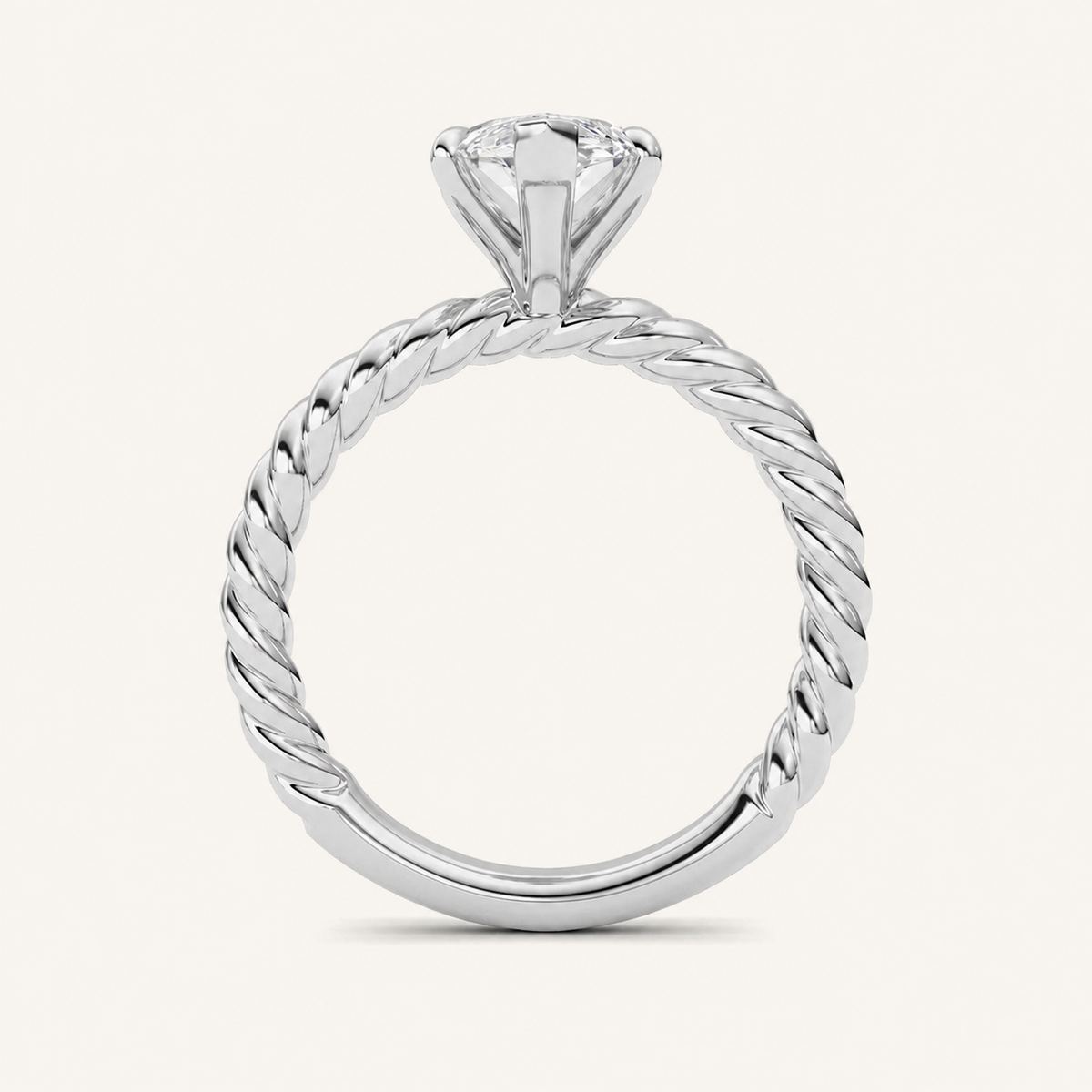 Marquise Cut Lab Grown Diamond Ring