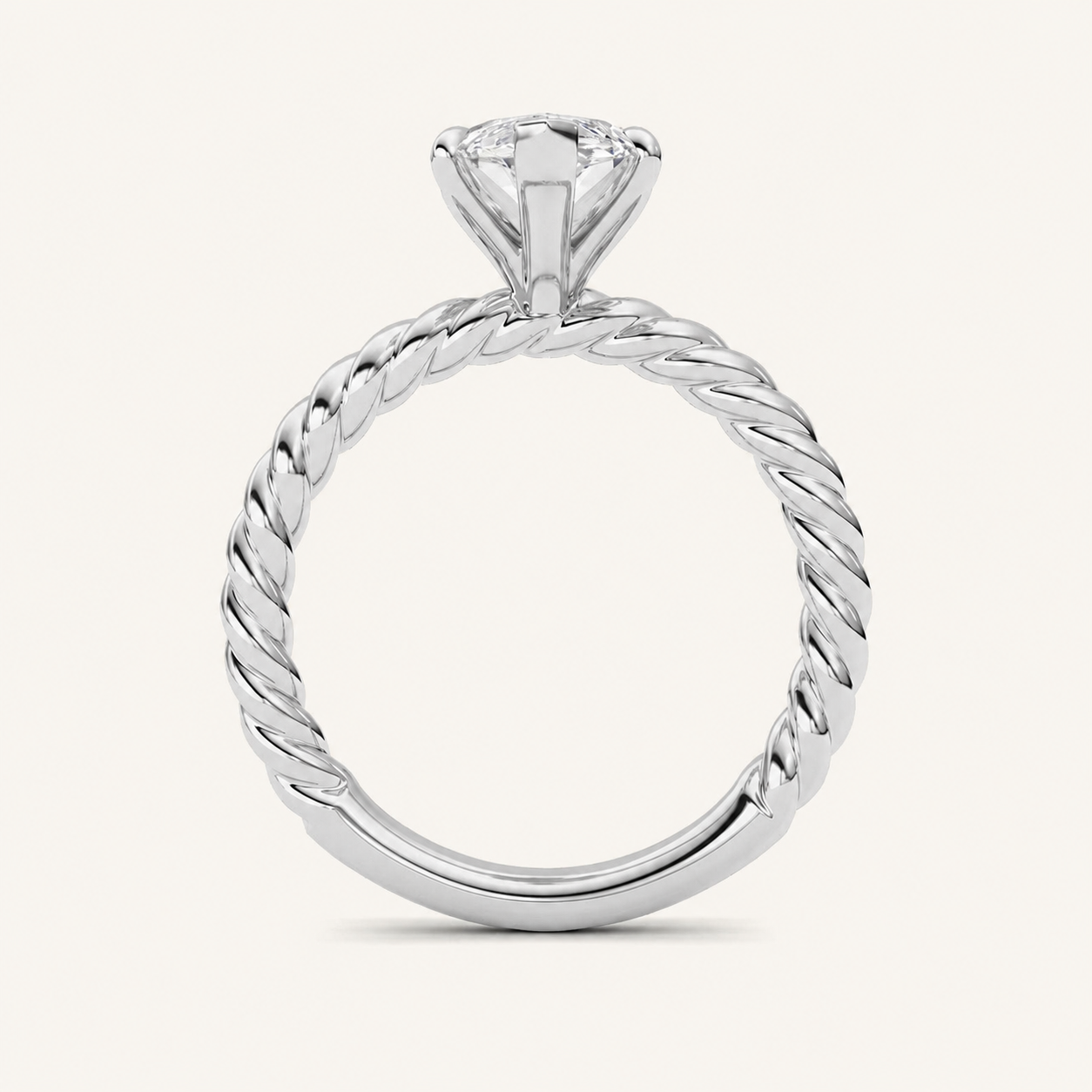 Marquise Cut Lab Grown Diamond Ring