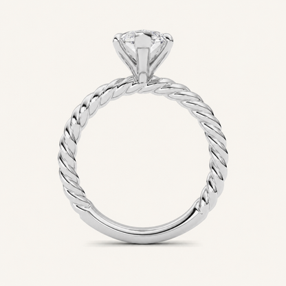 Marquise Cut Lab Grown Diamond Ring