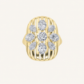 2CT Round Cut Lab Grown Diamond Fashion Ring