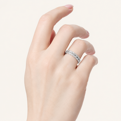 2.6CT Emerald Cut Diamond Ring