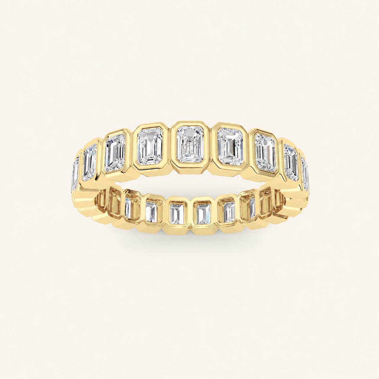 2.6CT Emerald Cut Diamond Ring