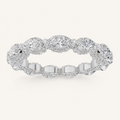 2.5CT Marquise Cut Lab Grown Diamond Eternity Ring