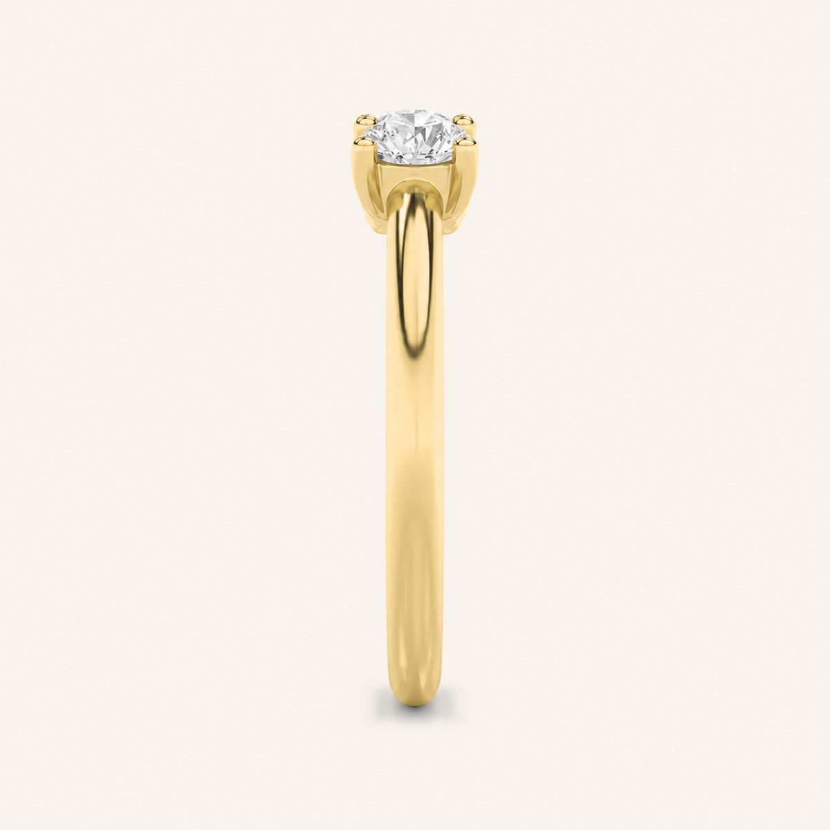 3.00 Ct Oval Cut Lab Grown Diamond Three Stone Band Ring