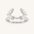 1.00 CT Marquise Cut Lab Grown Diamond Wrap Ring