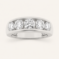 2.00 CT Round Cut Lab Grown Diamond Mens Ring