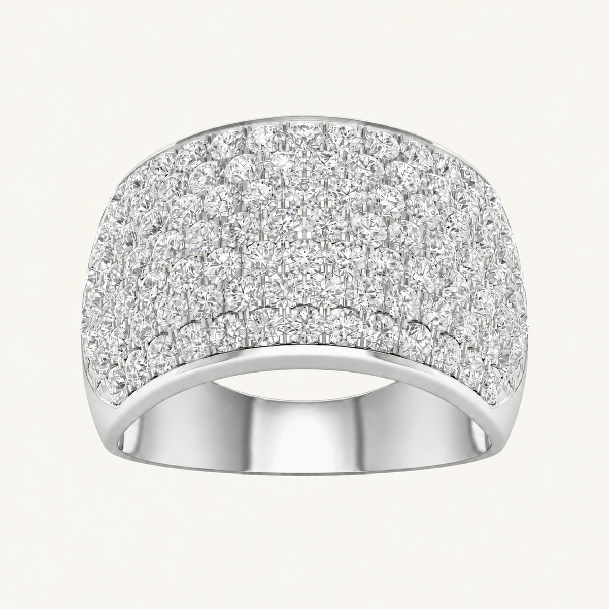 2.00CT Round Cut Lab Grown Diamond Enhancer Band