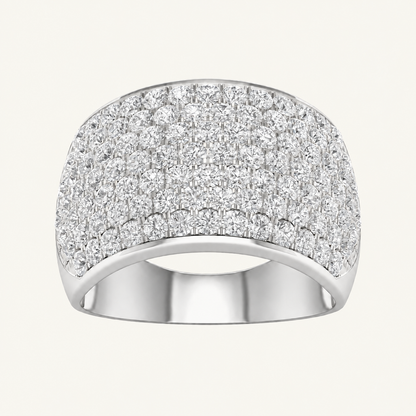 2.00CT Round Cut Lab Grown Diamond Enhancer Band