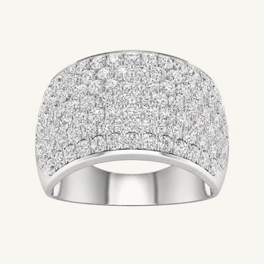 2.00CT Round Cut Lab Grown Diamond Enhancer Band