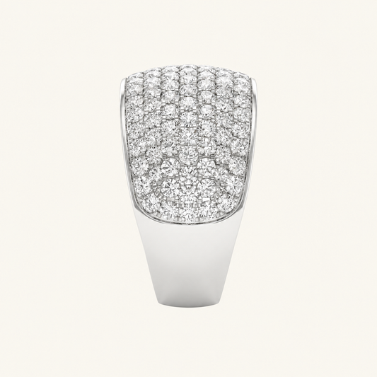 2.00CT Round Cut Lab Grown Diamond Enhancer Band
