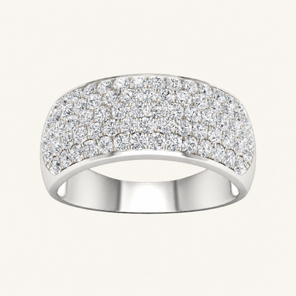 1.00CT Round Cut Lab Grown Diamond Enhancers Band