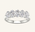 2.00CT Round Cut Lab Grown Diamond Enhancers Ring
