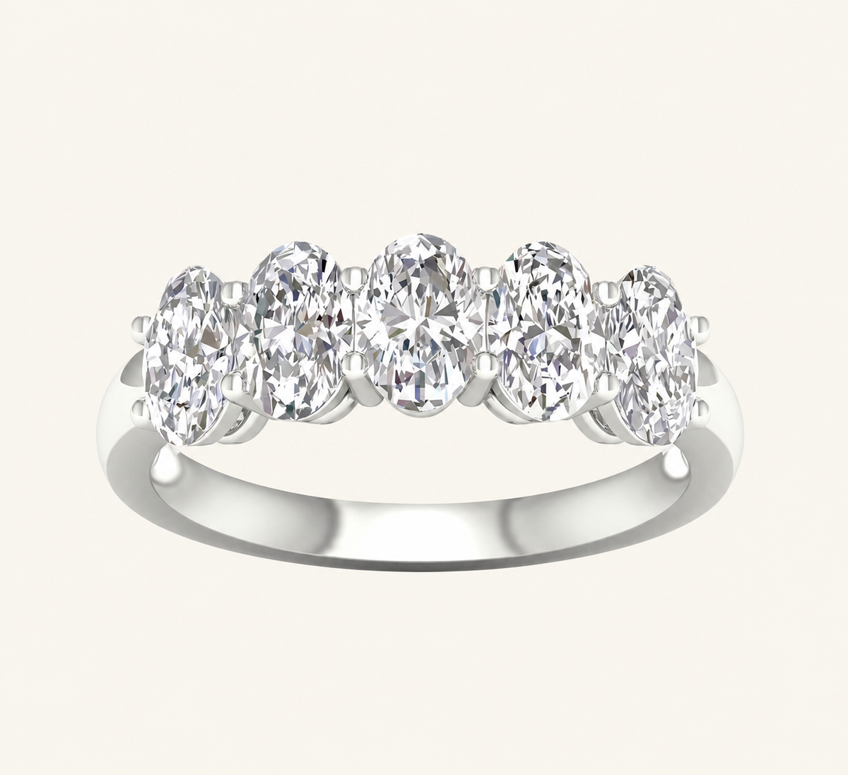 2.00CT Round Cut Lab Grown Diamond Enhancers Ring