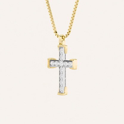 3CT Round Cut Lab Grown Diamond Pendant Necklace