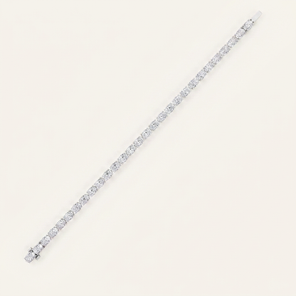 15CT Round Cut Lab Grown Diamond Tennis Bracelet