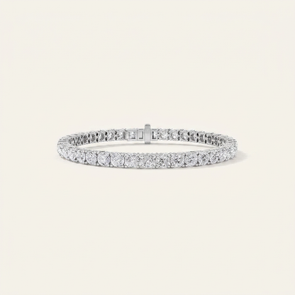 11CT Round Cut Lab Grown Diamond Tennis Bracelet