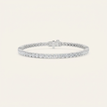 6CT Round Cut Lab Grown Diamond Tennis Bracelet