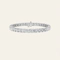 15CT Round Cut Lab Grown Diamond Tennis Bracelet