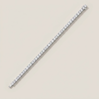 5CT Round Cut Lab Grown Diamond Tennis Bracelet