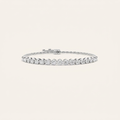 2CT Round Cut Lab Grown Diamond Bolo Bracelet