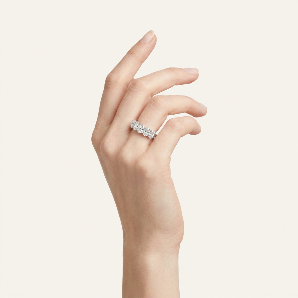 2.00CT Round Cut Lab Grown Diamond Enhancers Ring