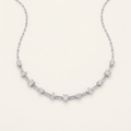 4CT Multi Stone Lab Grown Diamond Necklace