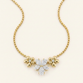 2CT Pear Cut Lab Grown Diamond Pendant Necklace