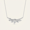 1.5CT Pear Cut Lab Grown Diamond Pendant Necklace