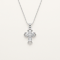 6CT Asscher Cut Lab Grown Diamond Pendant Necklace