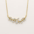 2.5CT Pear Cut Lab Grown Diamond Pendant Necklace