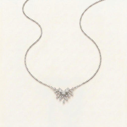 3CT Round Cut Lab Grown Diamond Pendant Necklace