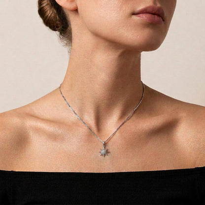 1.5CT Round Cut Lab Grown Diamond Pendant Necklace
