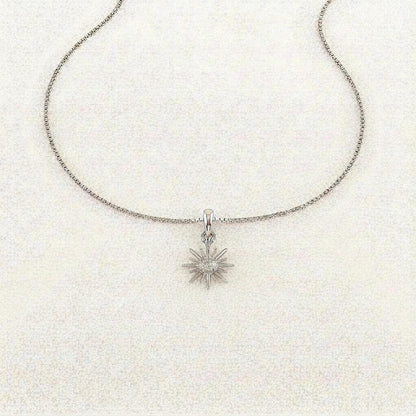 1.5CT Round Cut Lab Grown Diamond Pendant Necklace