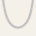 41 Ct Round Lab Grown Diamond Tennis Necklace