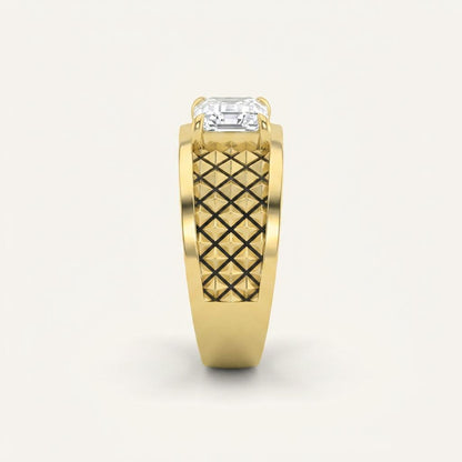 2CT Radiant Cut Diamond Ring