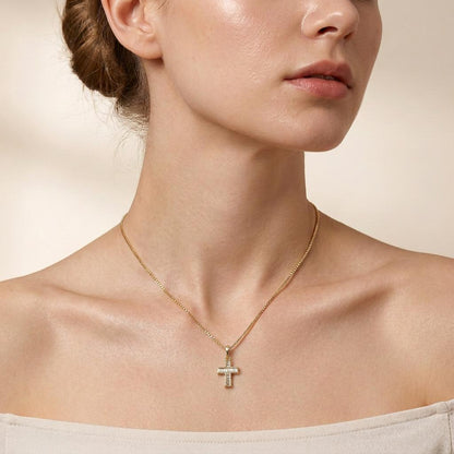 3CT Emerald Cut Lab Grown Diamond Pendant Necklace