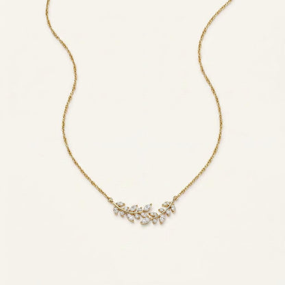 2.5CT Pear Cut Lab Grown Diamond Pendant Necklace