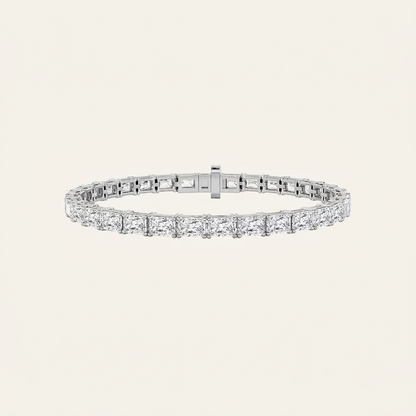 10CT Radiant Cut Lab Grown Diamond East West Tennis Bracelet