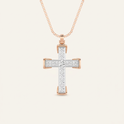 3CT PearCut Lab Grown Diamond Pendant Necklace