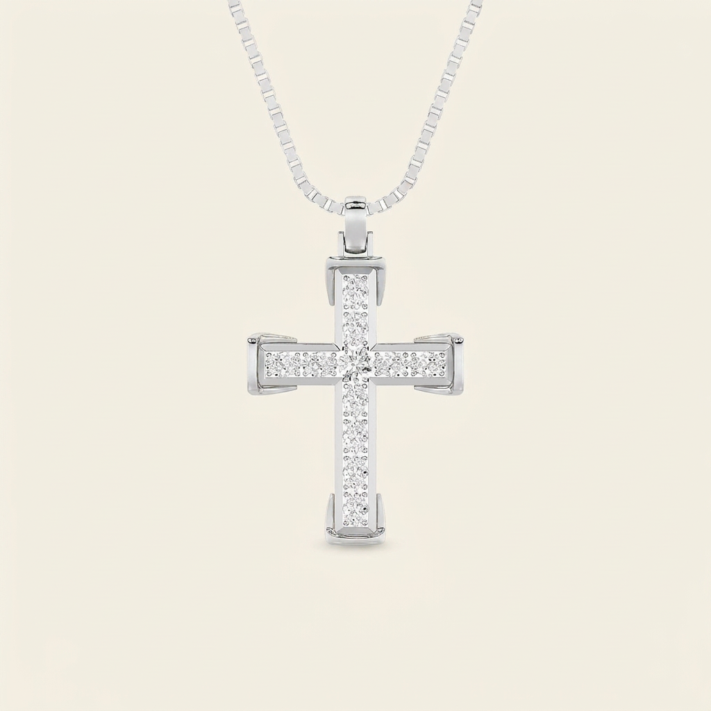 3CT PearCut Lab Grown Diamond Pendant Necklace