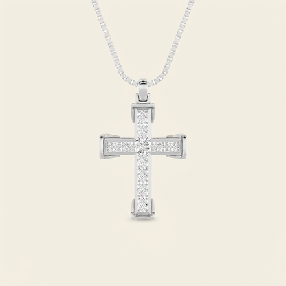 3CT PearCut Lab Grown Diamond Pendant Necklace