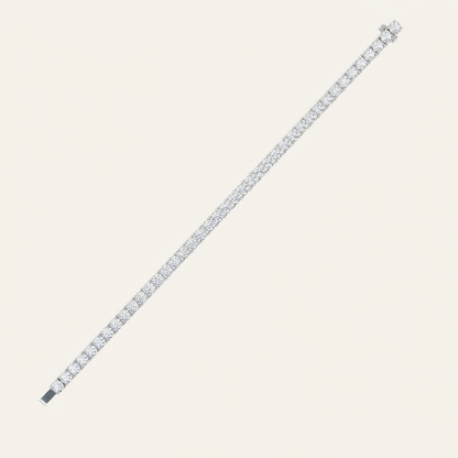 7CT Round Cut Lab Grown Diamond Tennis Bracelet