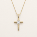 0.5CT Round Cut Lab Grown Diamond Pendant Necklace