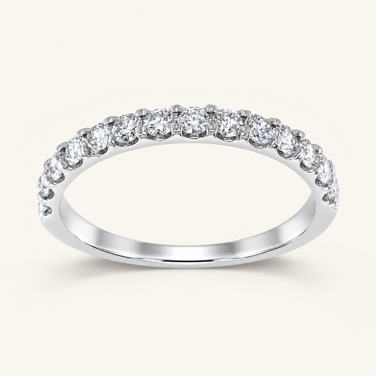 1.00CT Round Cut lab Grown Diamond Enhancer Ring
