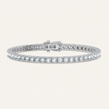 7.00CT Round Cut Lab Grown Diamond Bracelet