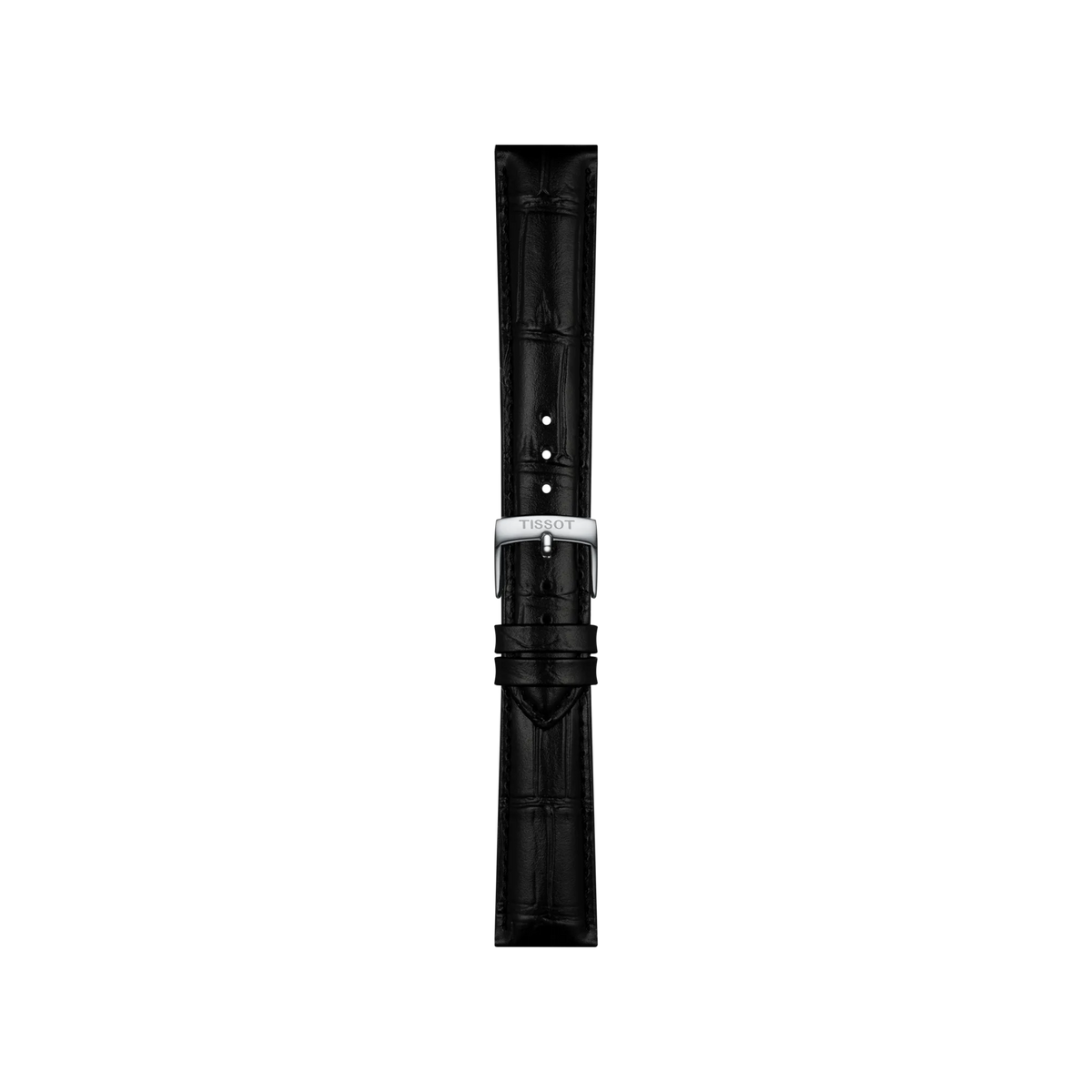 Tissot Official Black Leather Strap Lugs 18mm 1