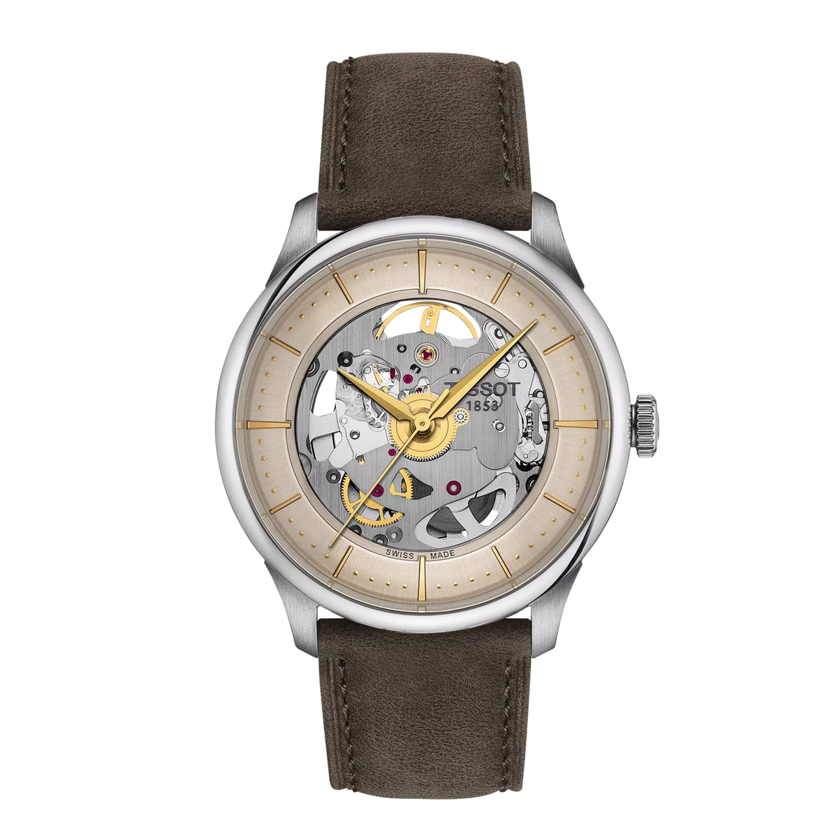 Tissot Chemin Des Tourelles Skeleton 39mm 2