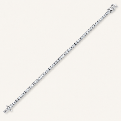 1.00CT Round Cut Lab Grown Diamond Tennis Bracelet