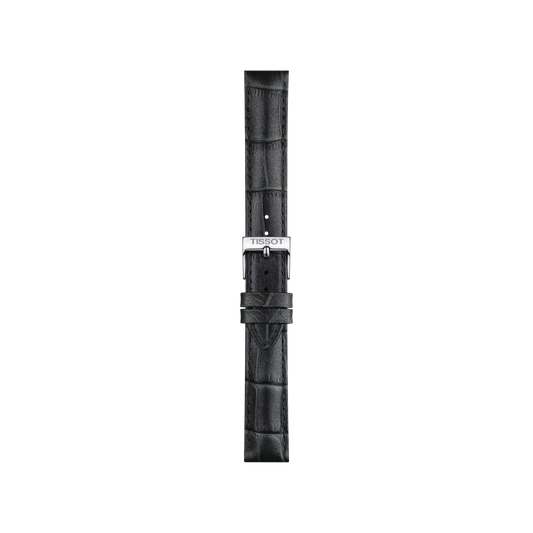 Tissot Official Grey Leather Strap Lugs 16 mm 1