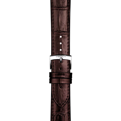 Tissot Official Brown Leather Strap Lugs 20 mm 2